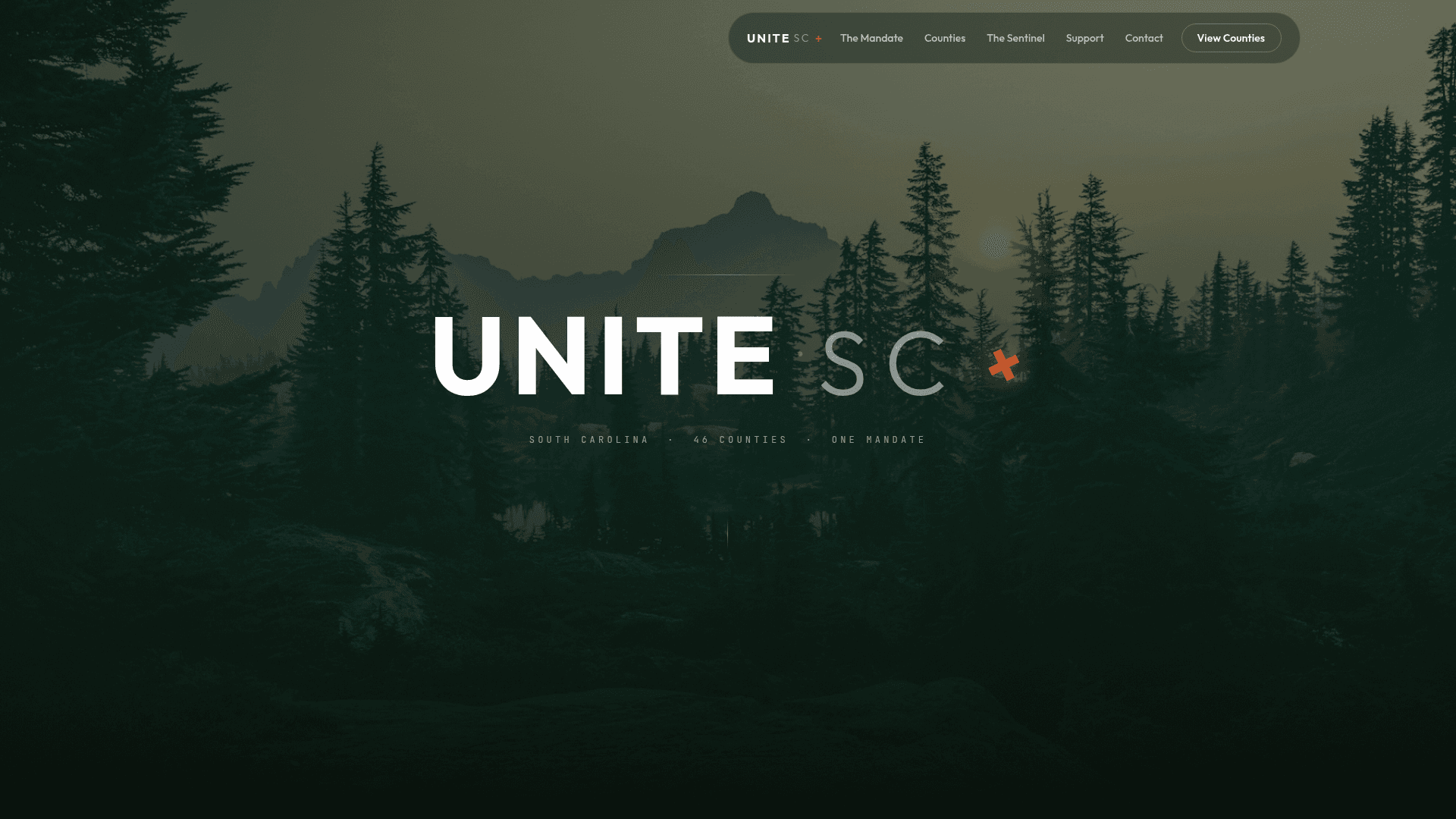 Live preview of the Unite SC website